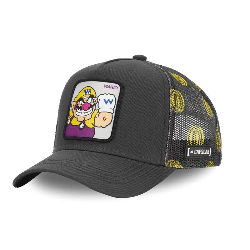 Super Mario Cap | CAPSLAB Trucker with net - French Market