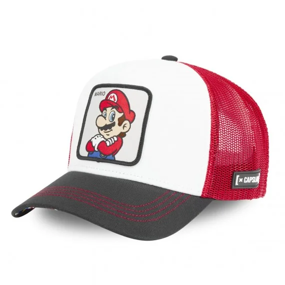 Super Mario Trucker Cappellino (Cappellino) Capslab chez FrenchMarket