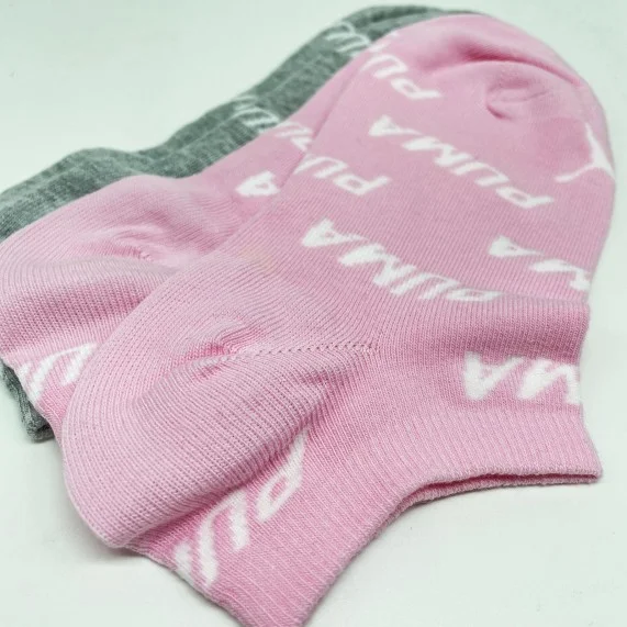 2 Paar Sneakersocken „Puma-Logo“ im Set (Sport) PUMA auf FrenchMarket