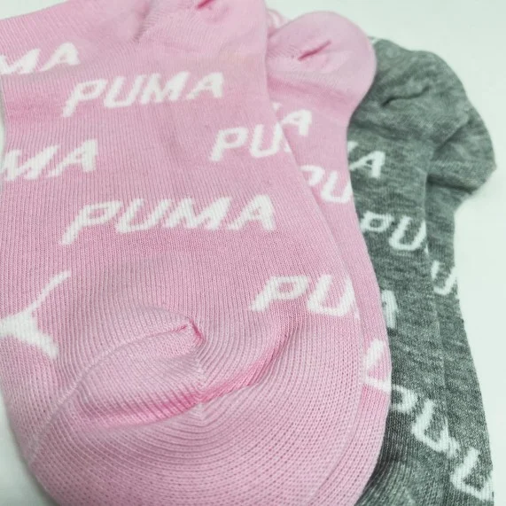 Set van 2 paar sneakersokken met Puma-logo (Sportsokken) PUMA chez FrenchMarket