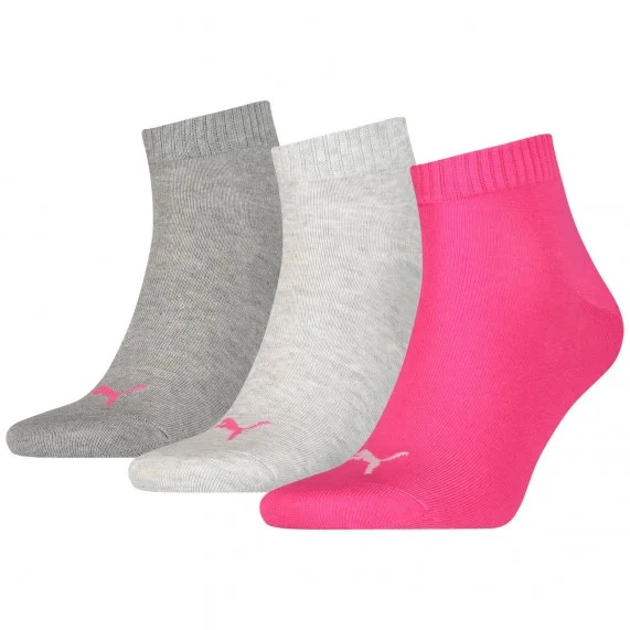 Chaussettes Femme-Fille Uni trois-quart (Chaussettes) PUMA chez FrenchMarket