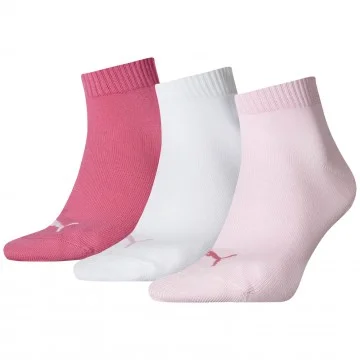 Lot de 3 Paires de Chaussettes Femme Fille Quarter (Chaussettes) PUMA chez FrenchMarket