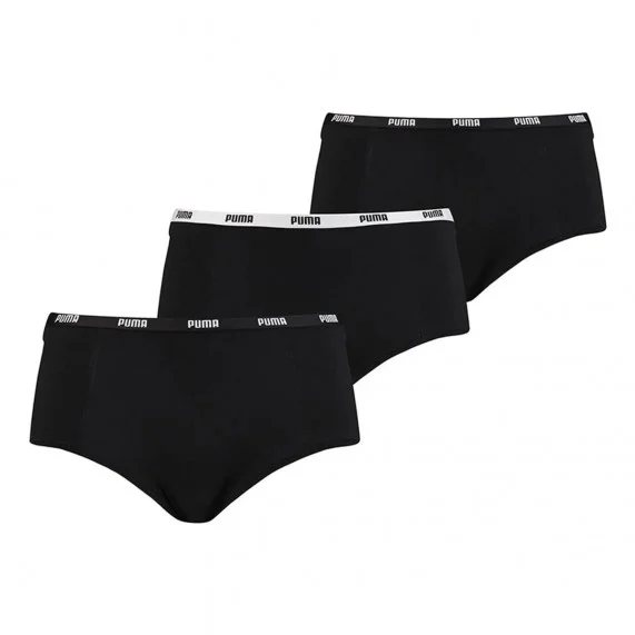 Boxers Mini Short Femme Coton Pack de 3 (Boxer Femme) PUMA chez FrenchMarket