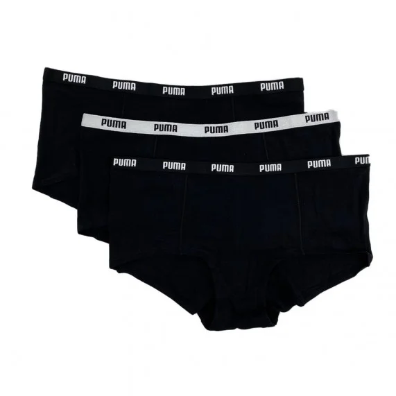 Boxers Mini Short Femme Coton Pack de 3 (Boxer Femme) PUMA chez FrenchMarket