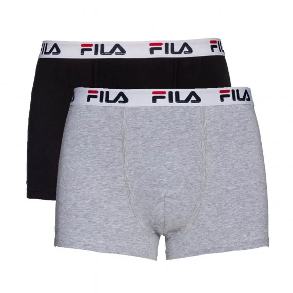 Lot de 2 Boxers FILA Homme en Coton Rouge (Herenboxershorts) Fila chez FrenchMarket