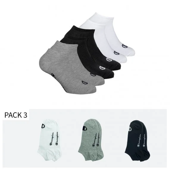 Socquettes Invisibles No Show - Lot de 3 (Chaussettes de sport) Champion chez FrenchMarket