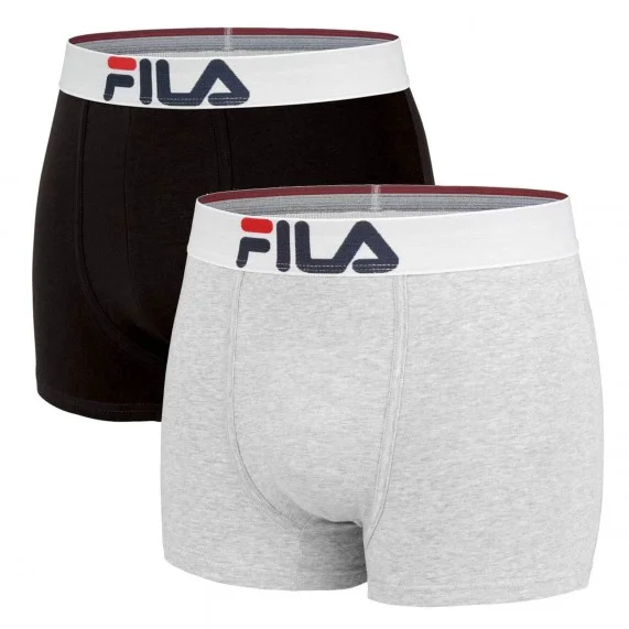 Lot de 2 Boxers Homme Coton (Lot boxers Homme) Fila chez FrenchMarket