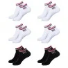 6 Paar Quarter-Socken Sport Logo (Sport) Fila auf FrenchMarket