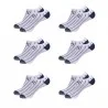 Socks Short Stems White Stripes Set of 6 (Sports socks) Fila on FrenchMarket