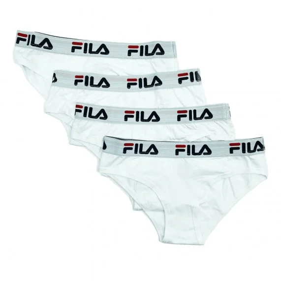 Lot de 4 Slips Femme en Coton (Culottes) Fila chez FrenchMarket