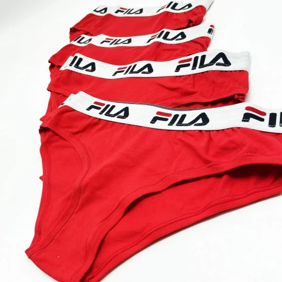 Set of 4 Women's Cotton Briefs (Panties) Fila on FrenchMarket