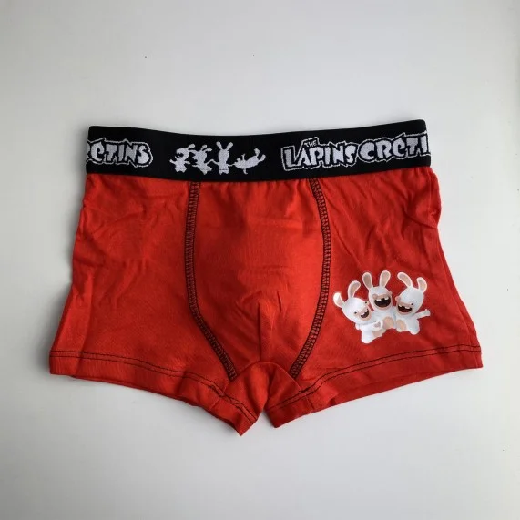 5er-Set Baumwoll-Boxershorts für Jungen Rabbids (Boxershorts für Jungen) French Market auf FrenchMarket