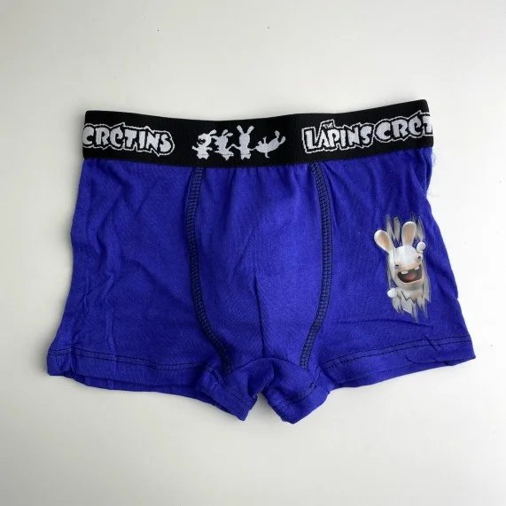 5er-Set Baumwoll-Boxershorts für Jungen Rabbids (Boxershorts für Jungen) French Market auf FrenchMarket