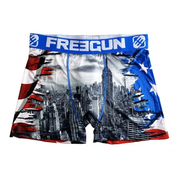 Boxer con bandiera USA da uomo (Boxer) Freegun chez FrenchMarket