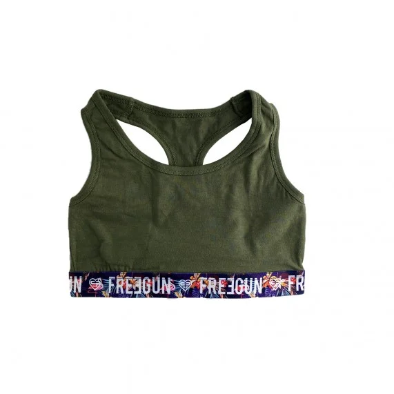 Ensemble Femme Brassière Shorties Coton Bio (Brassières) Freegun chez FrenchMarket