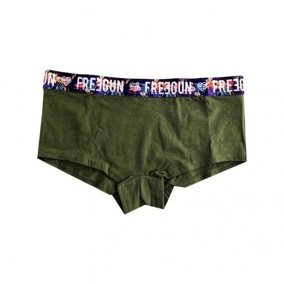 Ensemble Femme Brassière Shorties Coton Bio (Brassières) Freegun chez FrenchMarket