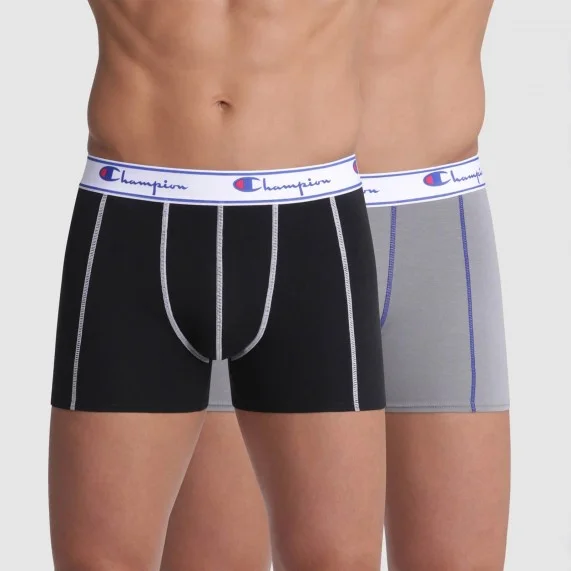 Lot de 2 Boxers Coton Homme (Boxers) Champion chez FrenchMarket