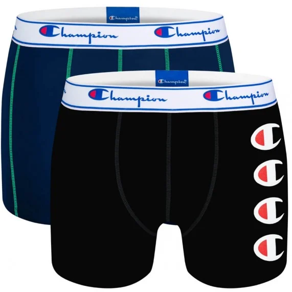 Lot de 2 Boxers Coton Homme (Lot boxers Homme) Champion chez FrenchMarket