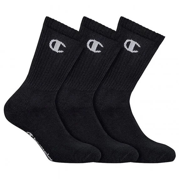 3 Paar Crew Logo Socken (Sport) Champion auf FrenchMarket