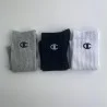 Juego de 3 calcetines con logotipos de la tripulación (Calcetines deportivos) Champion chez FrenchMarket