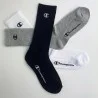 Juego de 3 calcetines con logotipos de la tripulación (Calcetines deportivos) Champion chez FrenchMarket