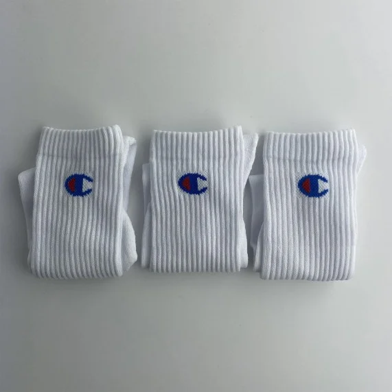 3 Paar Crew Logo Socken (Sport) Champion auf FrenchMarket