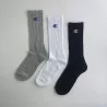 Juego de 3 calcetines con logotipos de la tripulación (Calcetines deportivos) Champion chez FrenchMarket