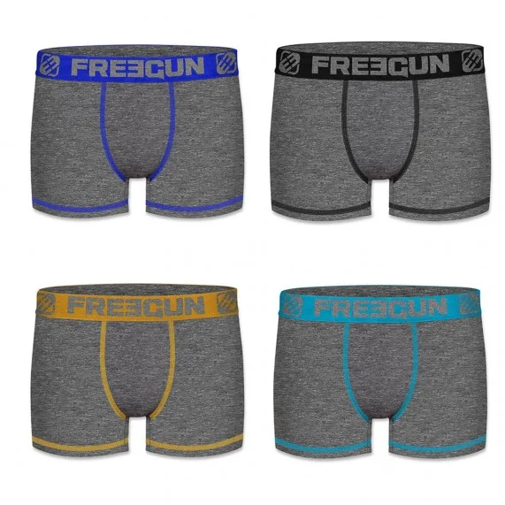 Lot de 4 Boxers Freegun Homme Jeans (Boxer da uomo) Freegun chez FrenchMarket