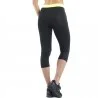 Legging de Sport FREEGUN AKTIV en microfibre pour femme 3/4 noir