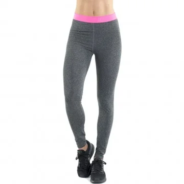 FREEGUN AKTIV Donna Microfibra Gamba Lunga Grigio (Leggings sportivi) Freegun chez FrenchMarket