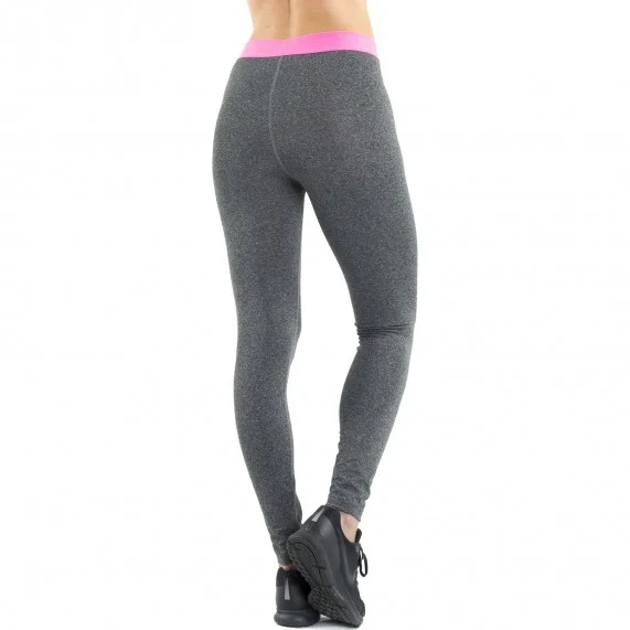 FREEGUN AKTIV Donna Microfibra Gamba Lunga Grigio (Leggings sportivi) Freegun chez FrenchMarket