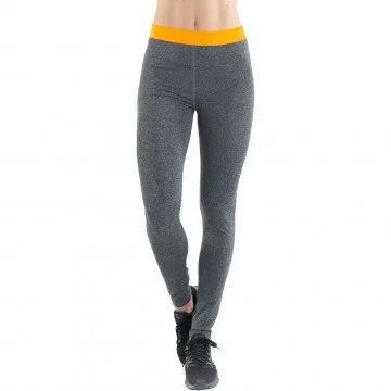 FREEGUN AKTIV Microvezel lange dameslegging Grijs (Sport Leggings) Freegun chez FrenchMarket