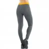 FREEGUN AKTIV Donna Microfibra Gamba Lunga Grigio (Leggings sportivi) Freegun chez FrenchMarket