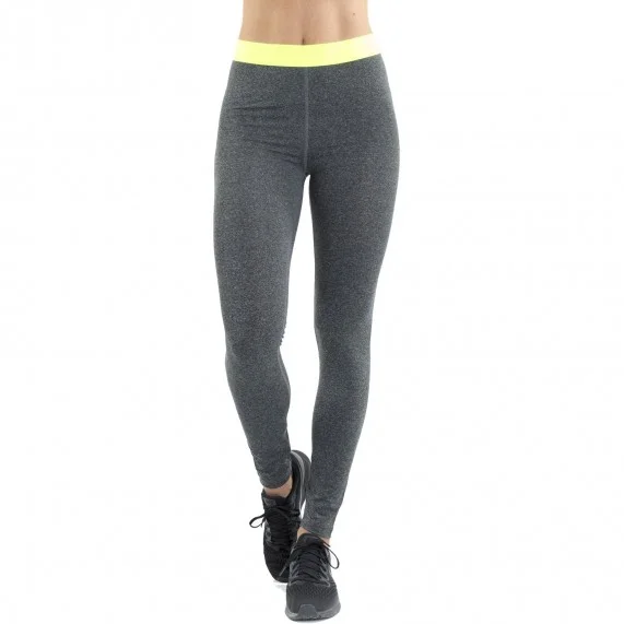 FREEGUN AKTIV Donna Microfibra Gamba Lunga Grigio (Leggings sportivi) Freegun chez FrenchMarket