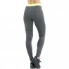 FREEGUN AKTIV Donna Microfibra Gamba Lunga Grigio (Leggings sportivi) Freegun chez FrenchMarket