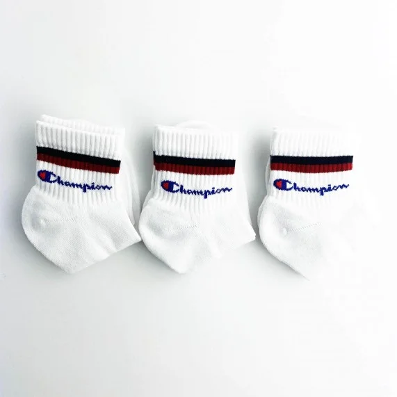 Classic Stripes Kurze Socken 3er-Set (Sport) Champion auf FrenchMarket