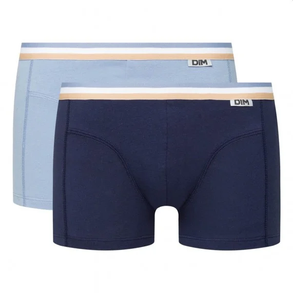 Lot de 2 Boxers Homme EcoDim Coton Stretch (Boxers) Dim chez FrenchMarket