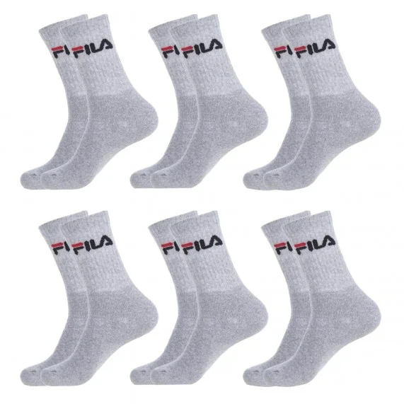 6 Paar Sportsocken Crew (Sport) Fila auf FrenchMarket