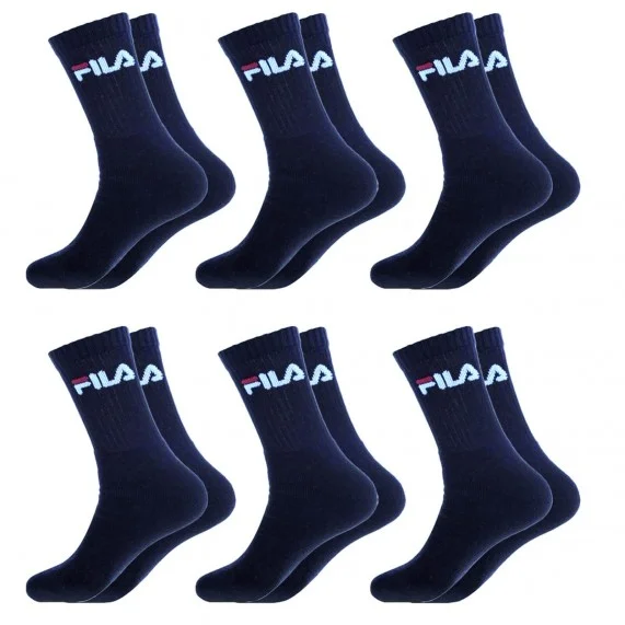 Lot de 6 paires de chaussettes de Sport Crew (Chaussettes de sport) Fila chez FrenchMarket