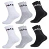 6 Paar Sportsocken Crew (Sport) Fila auf FrenchMarket