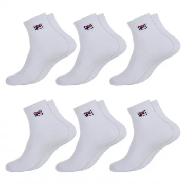 6 Paar Quarter-Socken Sport Logo (Sport) Fila auf FrenchMarket