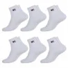 Lot de 6 Paires de Chaussettes Tiges Courtes Sport Logo (Chaussettes de sport) Fila chez FrenchMarket