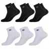 6 Paar Quarter-Socken Sport Logo (Sport) Fila auf FrenchMarket