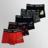 Lot de 5 Boxers Coton Garçon Jurassic World (Boxers) French Market chez FrenchMarket