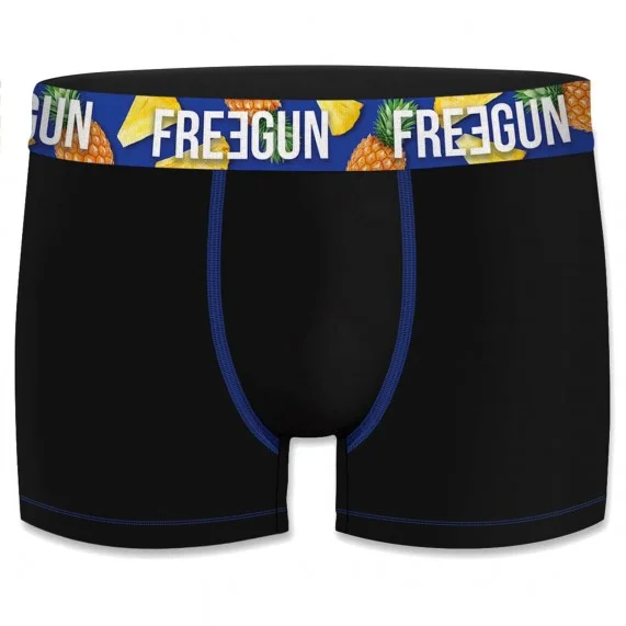 Lot de 3 Boxers Homme en Coton Bio (Boxers Homme) Freegun chez FrenchMarket