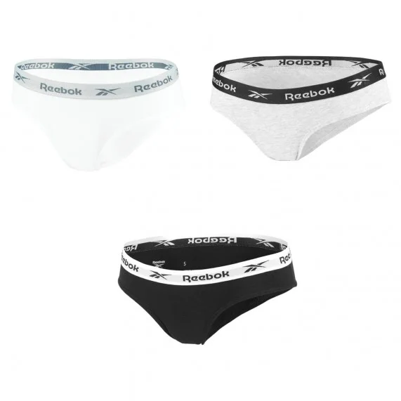 Pack de 3 bragas de algodón Carina (Bragas) Reebok chez FrenchMarket