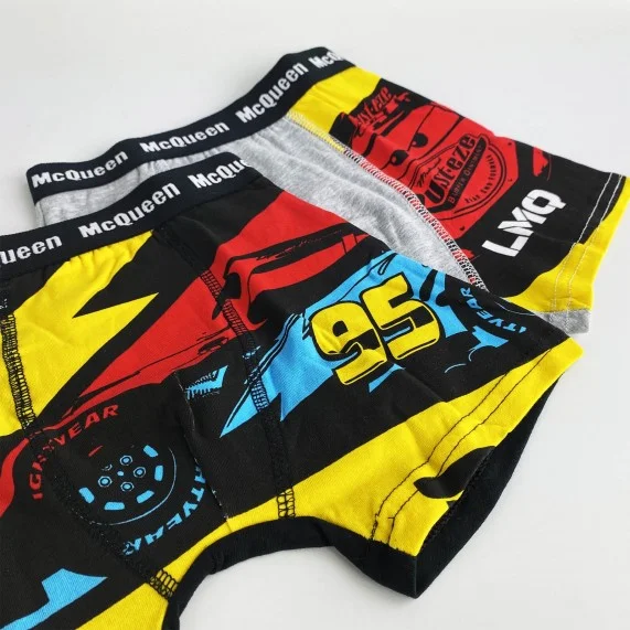 Cars - Set of 2 Cotton Boxers for Boys (Boxers) French Market on FrenchMarket