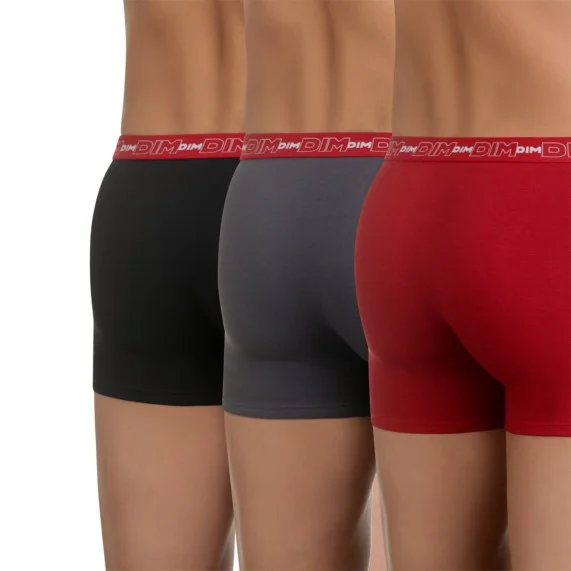 Set of 3 Men's Cotton Stretch Boxers (Boxers) Dim on FrenchMarket