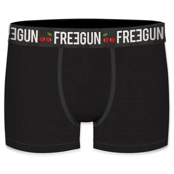 Juego de 4 bóxers de algodón orgánico para hombre (Calzoncillos para hombre) Freegun chez FrenchMarket