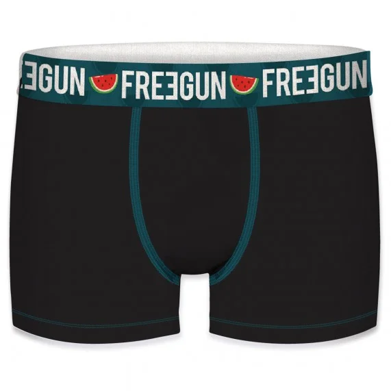 Juego de 4 bóxers de algodón orgánico para hombre (Calzoncillos para hombre) Freegun chez FrenchMarket